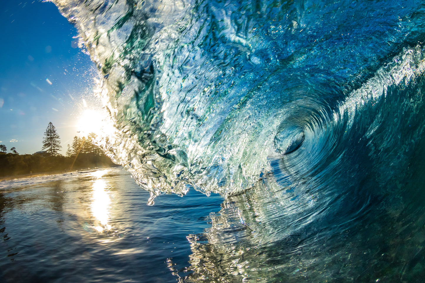 Dicky Beach Blue - Photography Sunshine Coast