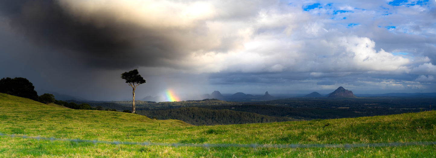 Glasshouse Rainbow - Photography Sunshine Coast