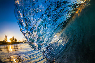 Dicky Beach Arvo Wave - Photography Sunshine Coast