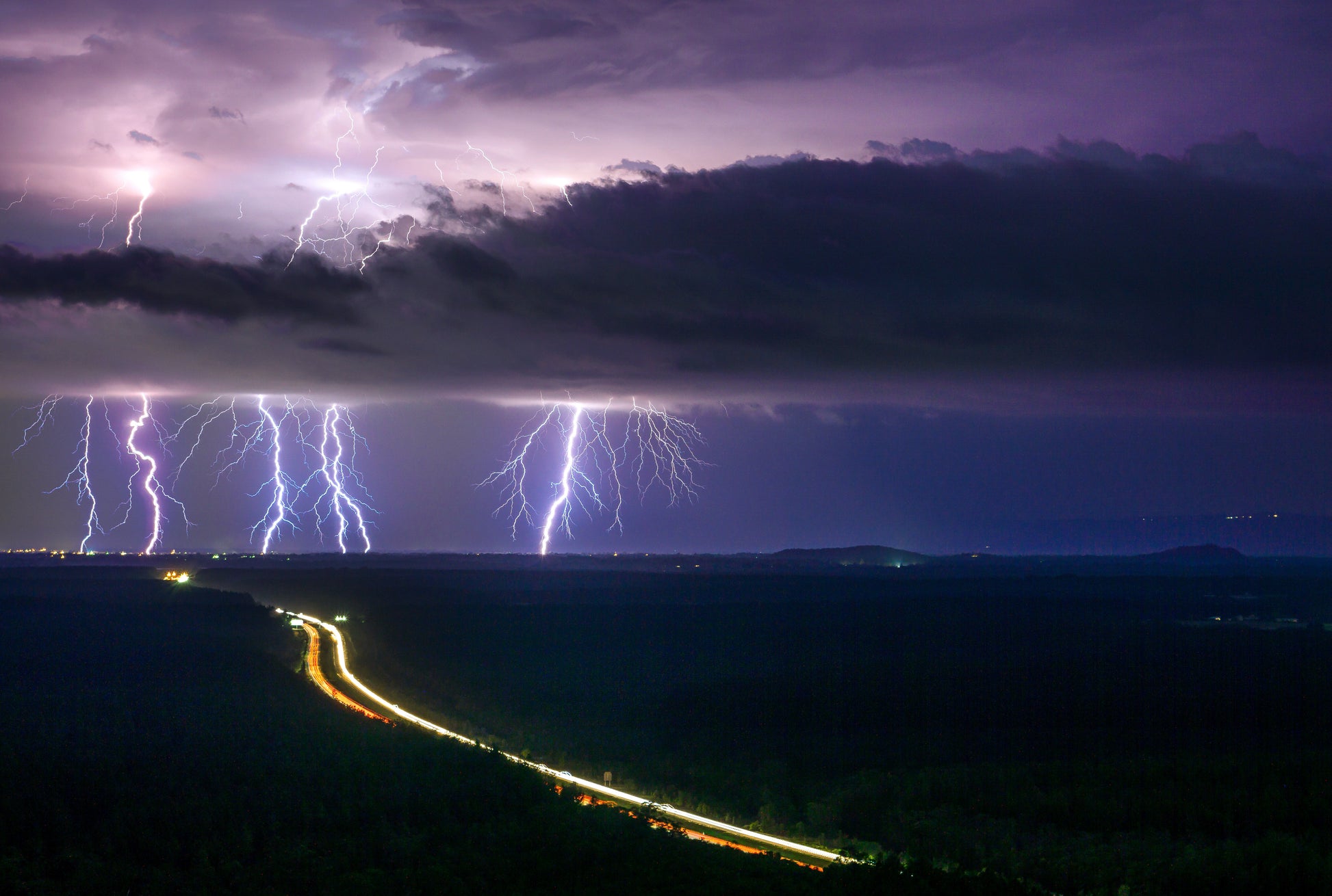 Multi Bolt - Wild Horse Mountain - Photography Sunshine Coast
