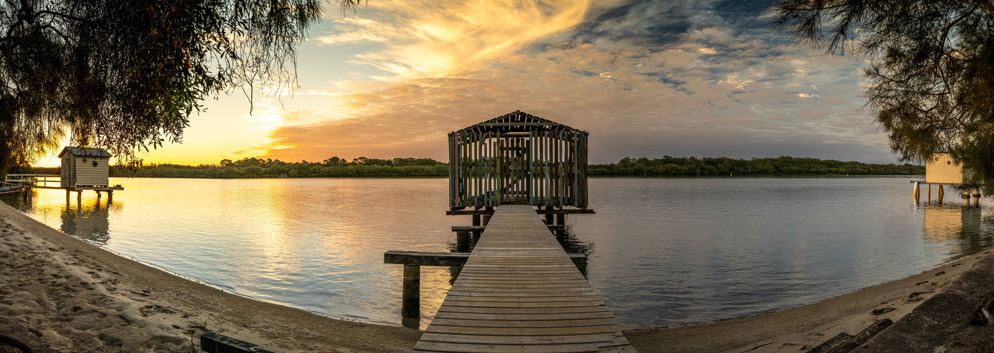 Boat Houses - Maroochydore - Photography Sunshine Coast