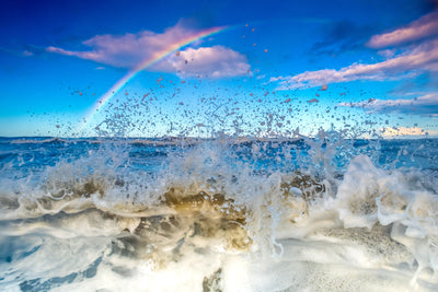 Rainbow Slap - Shelly Beach - Photography Sunshine Coast