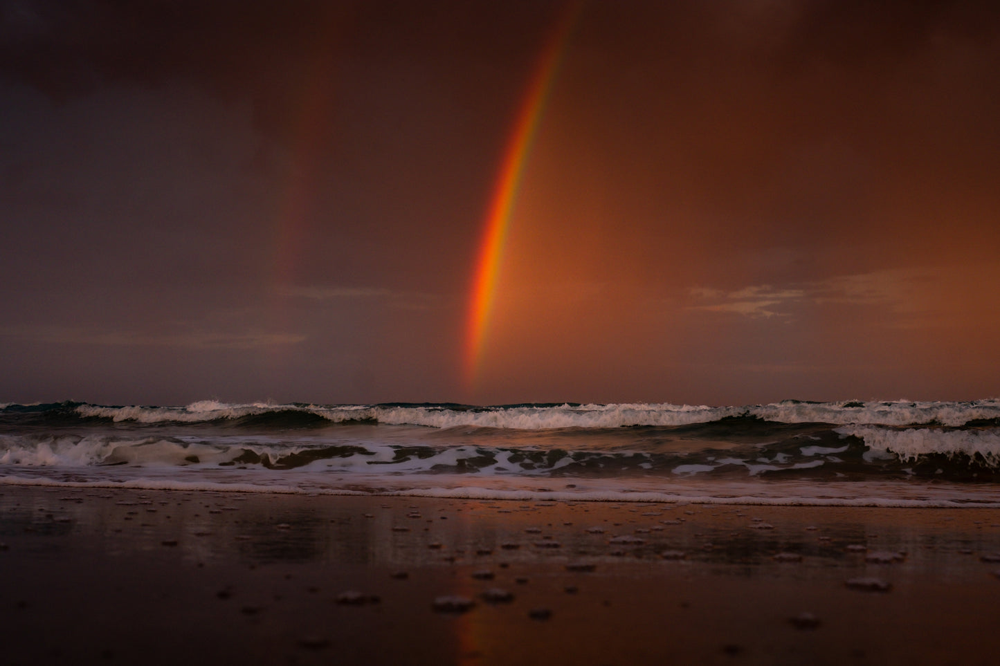 Stormy Rainbow - Photography Sunshine Coast