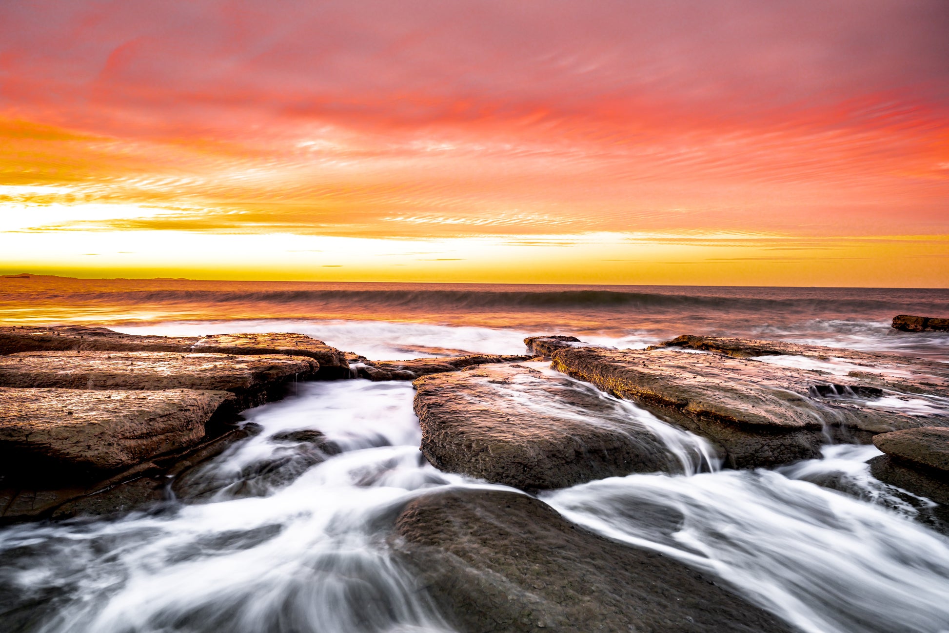 Point Cartwright Sunset - Photography Sunshine Coast