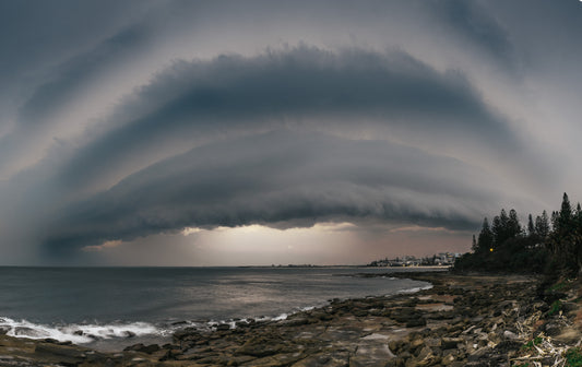 Kings Beach Storm - Photography Sunshine Coast