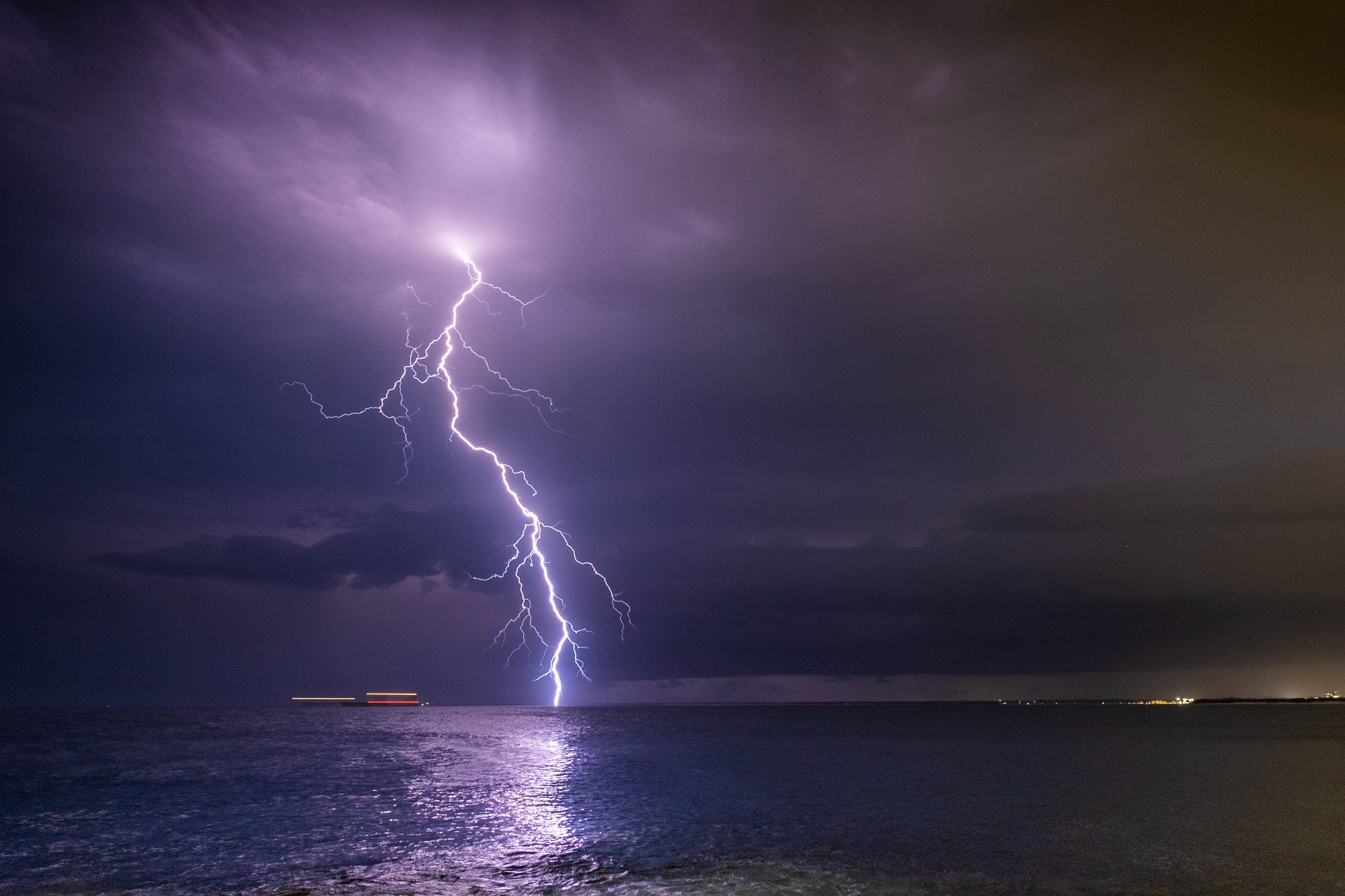 Bribie Island Single Bolt - Photography Sunshine Coast