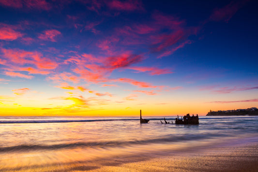 Dicky Beach Wreck - Photography Sunshine Coast