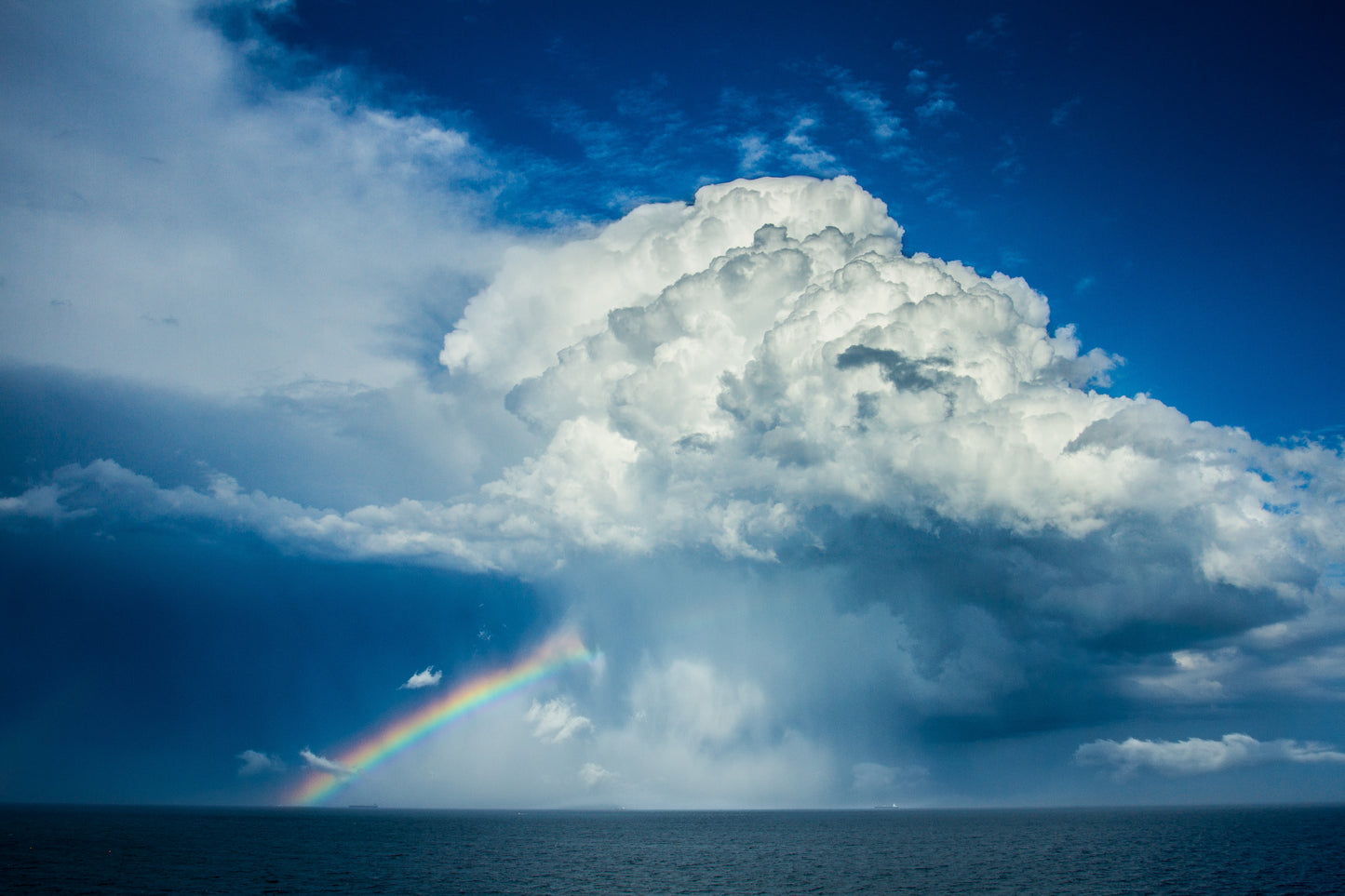 Moffat Microburst/Rainbow - Photography Sunshine Coast