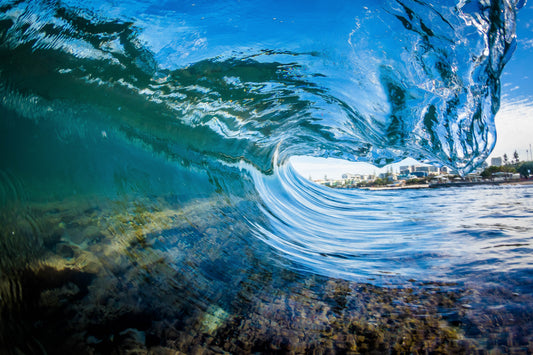 Kings Beach - Glass - Photography Sunshine Coast