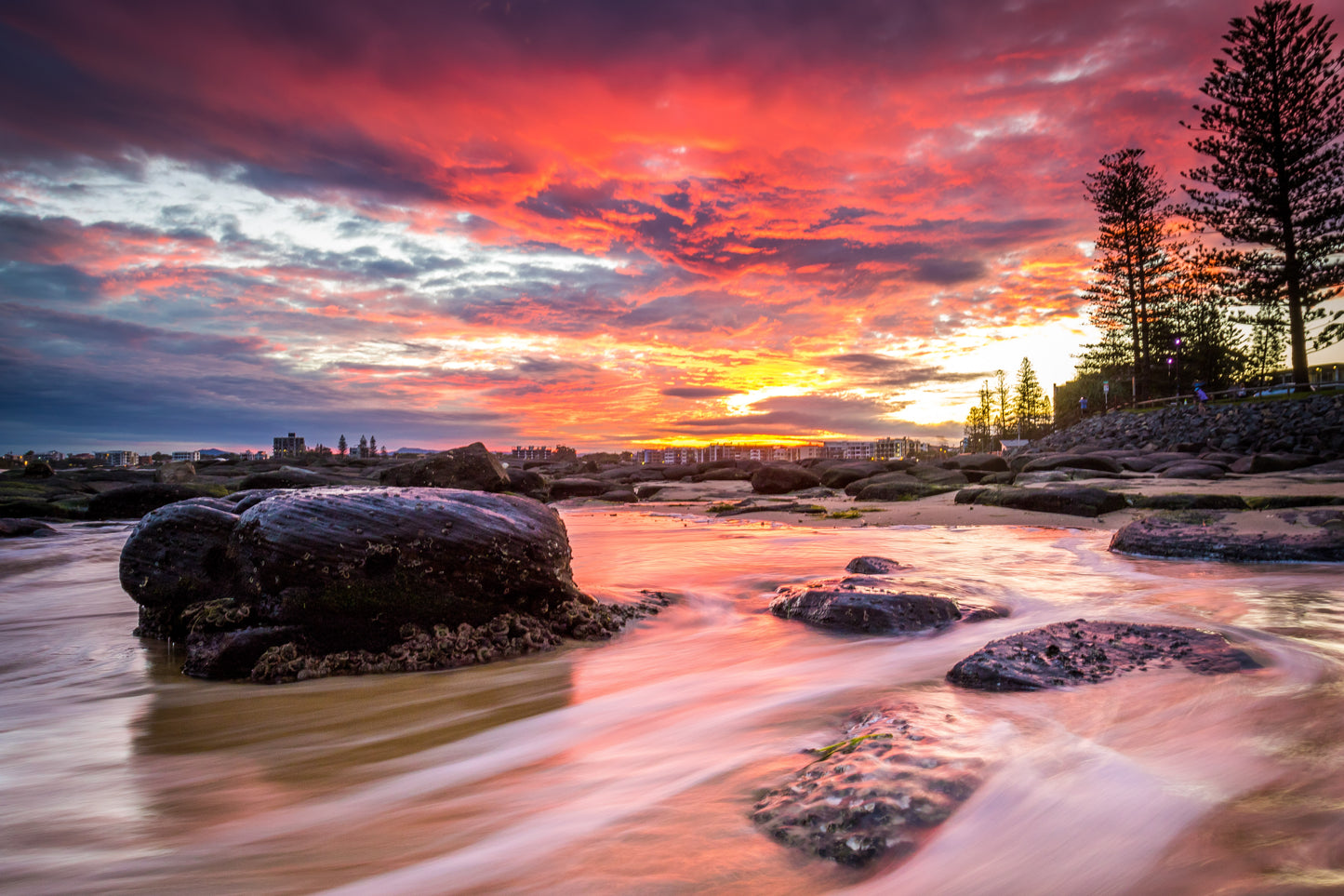 Happy Valley Sunset - Photography Sunshine Coast