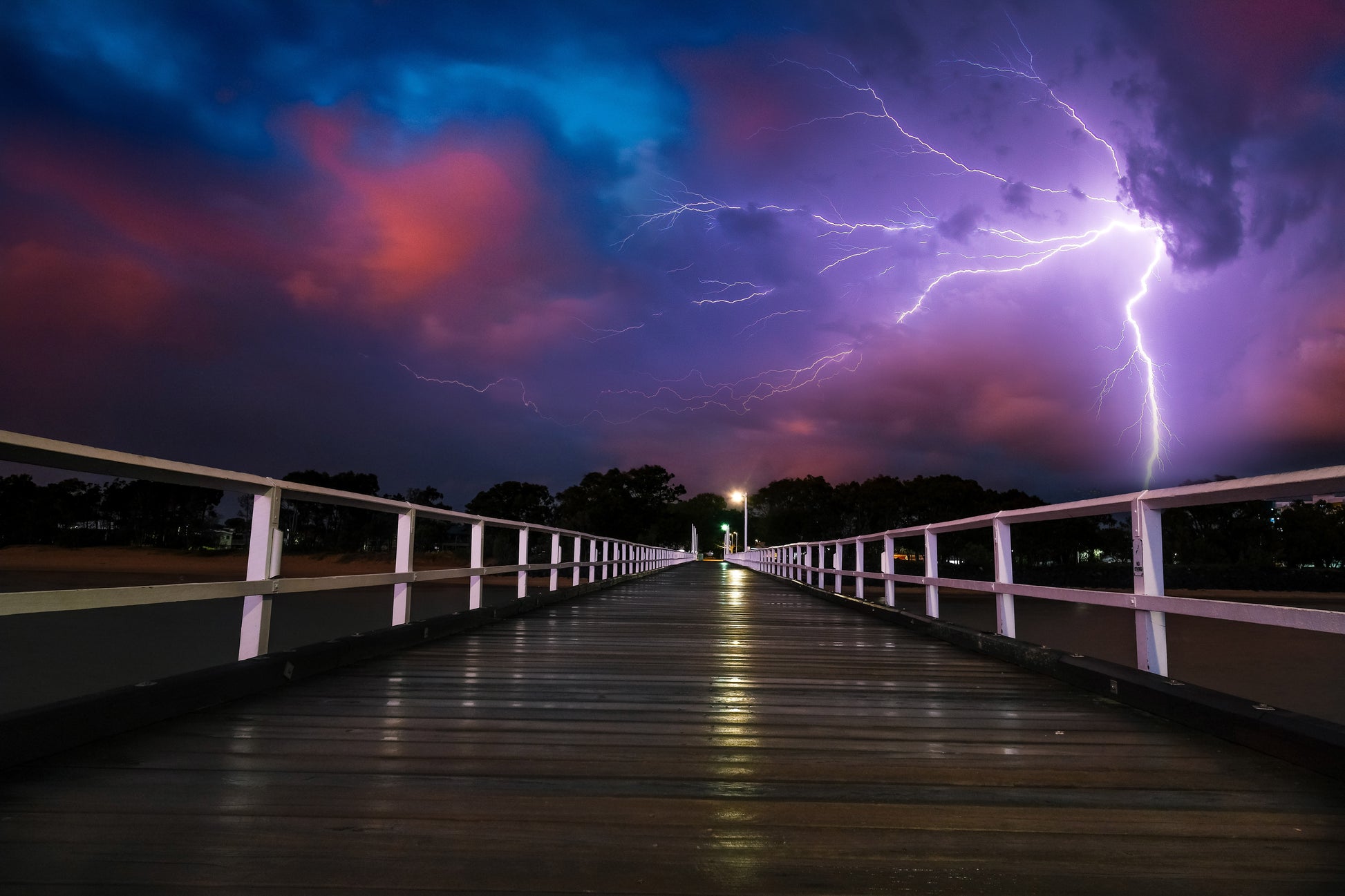Hervey Bay Storm Bolt - Photography Sunshine Coast