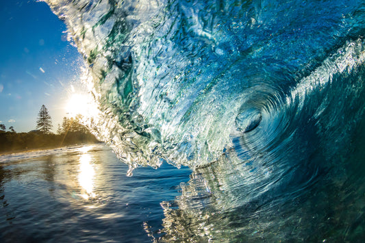 Dicky Beach Blue - Photography Sunshine Coast