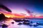 Slow Mo Sunset- Moffat Beach - Photography Sunshine Coast