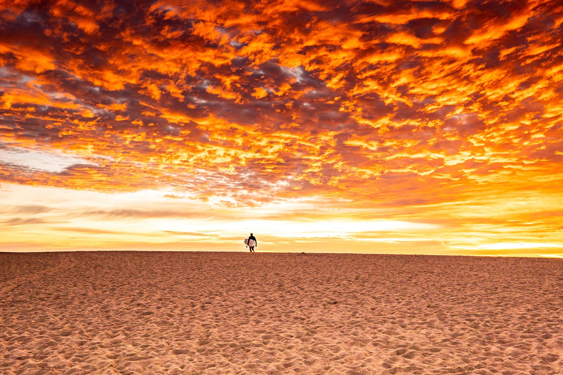Sunrise Surfer - Currimundi Lake - Photography Sunshine Coast