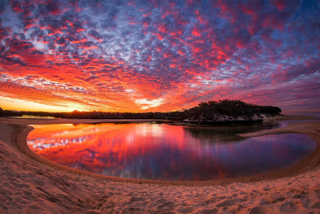 Currimundi Lake Sunset - Photography Sunshine Coast