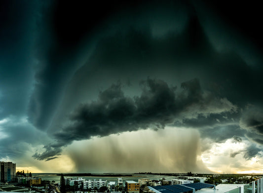 Rain Bomb - Kings Beach - Photography Sunshine Coast